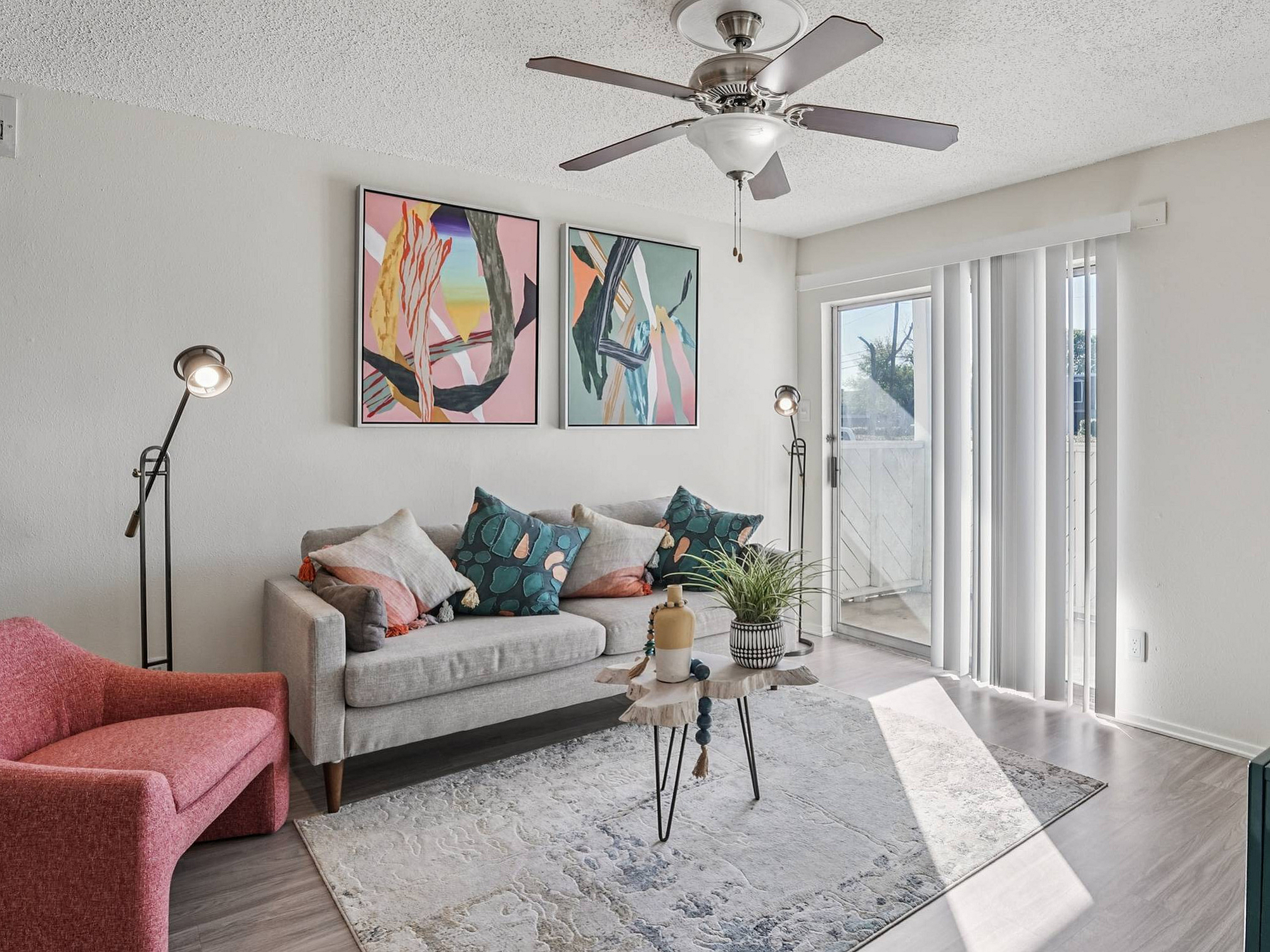 easy access to patio