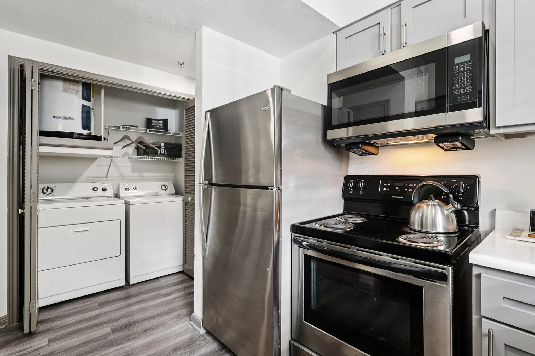 stainless steel appliances