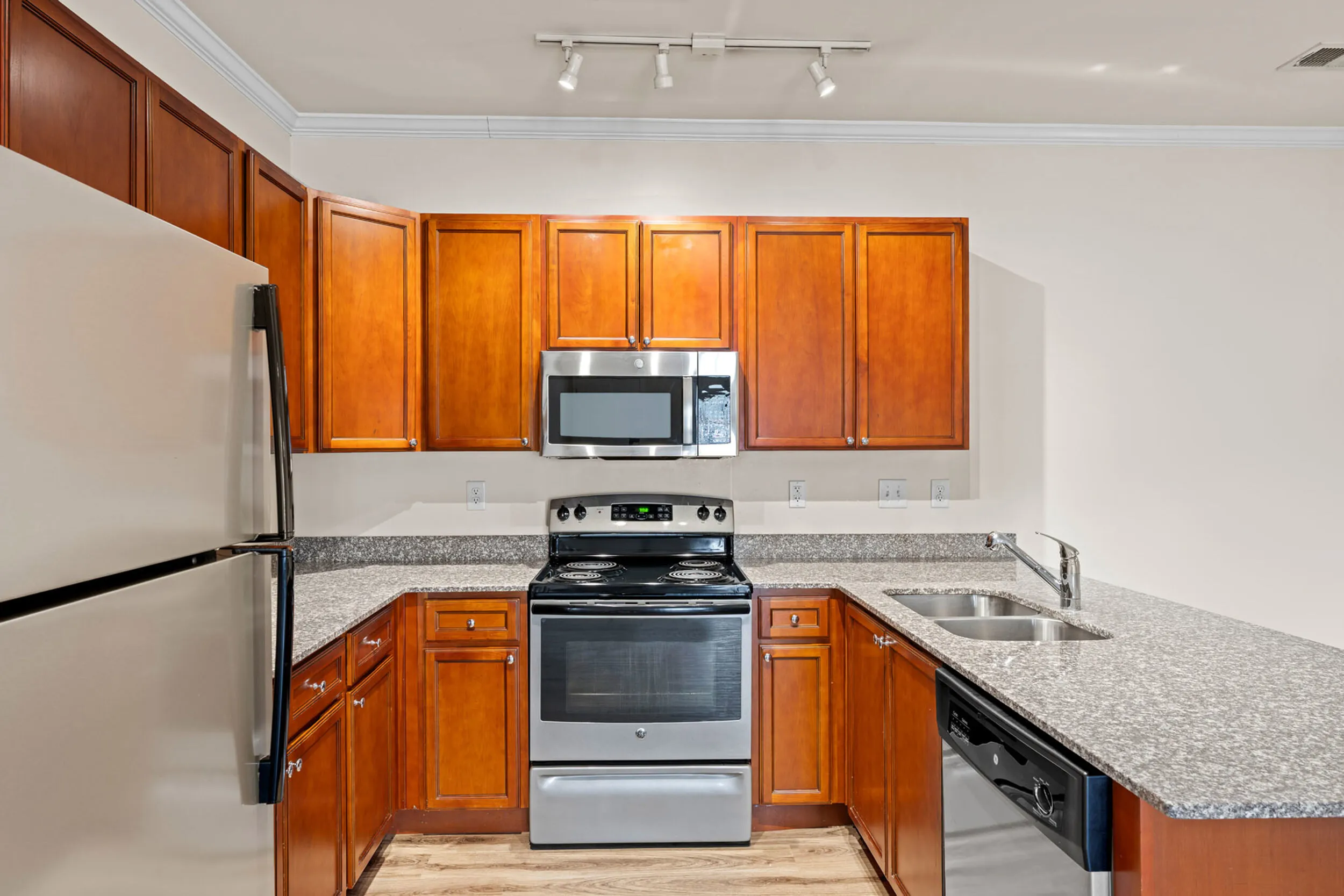 stainless steel kitchen