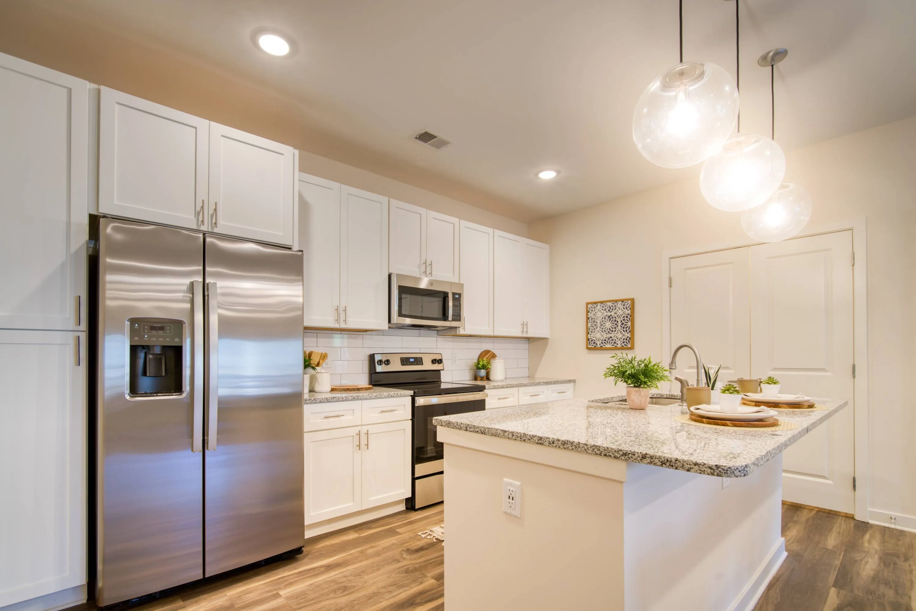 stainless steel appliances