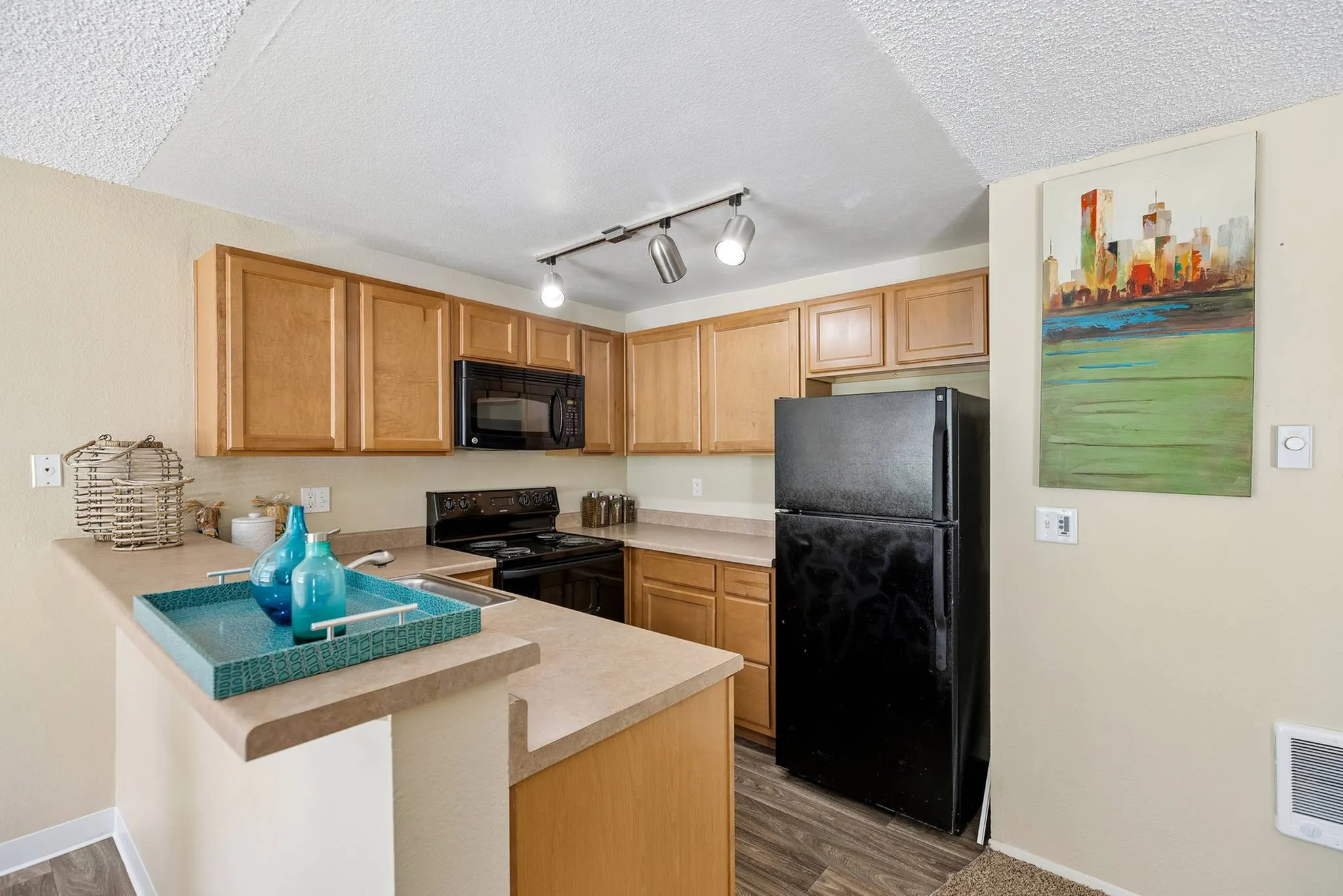 all electric appliances in the kitchen