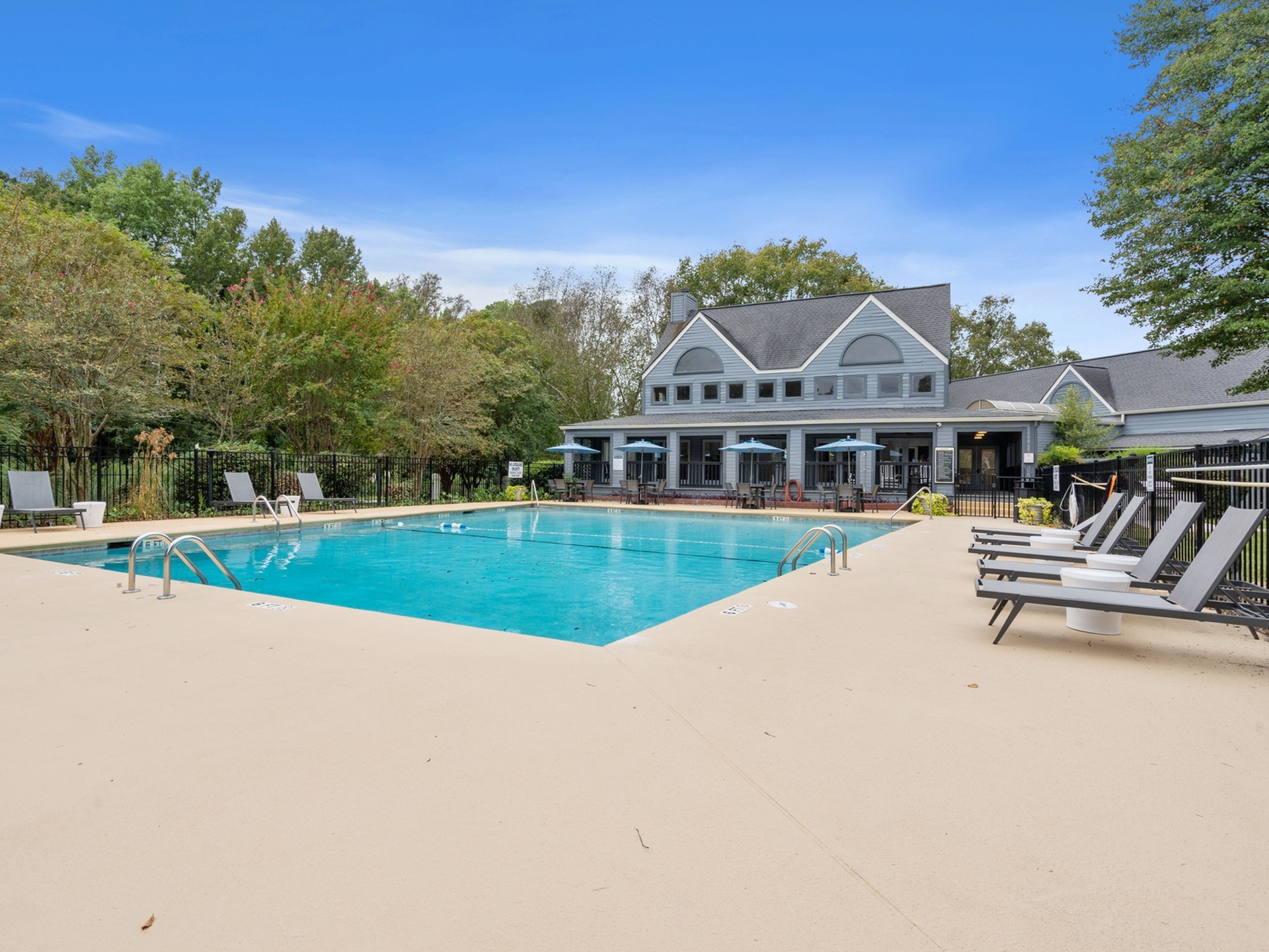 sparkling pool