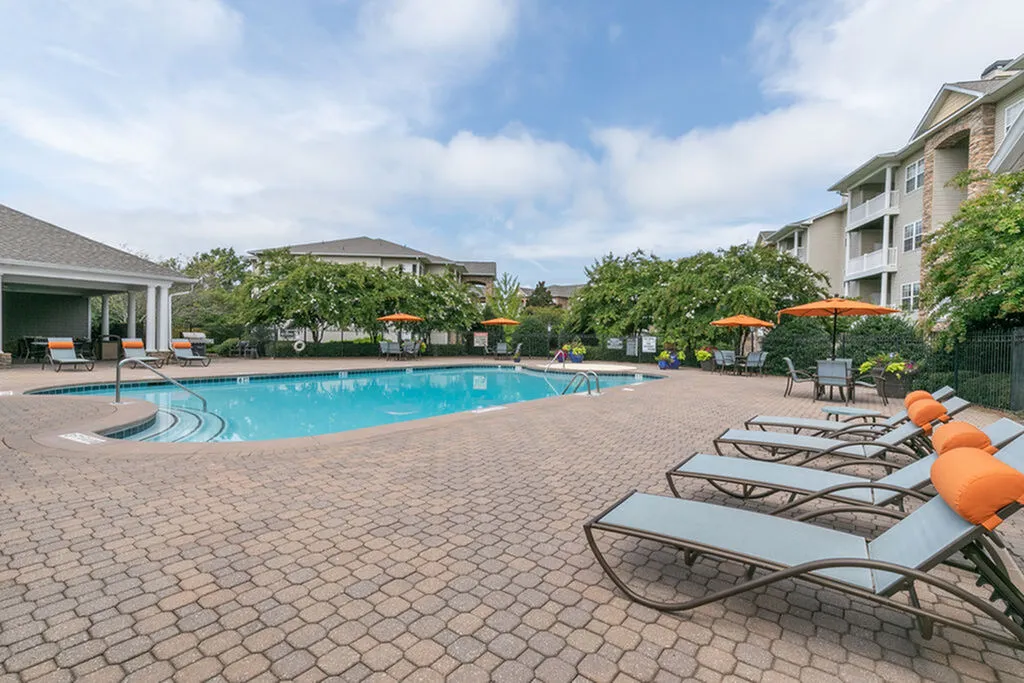 resort style pool