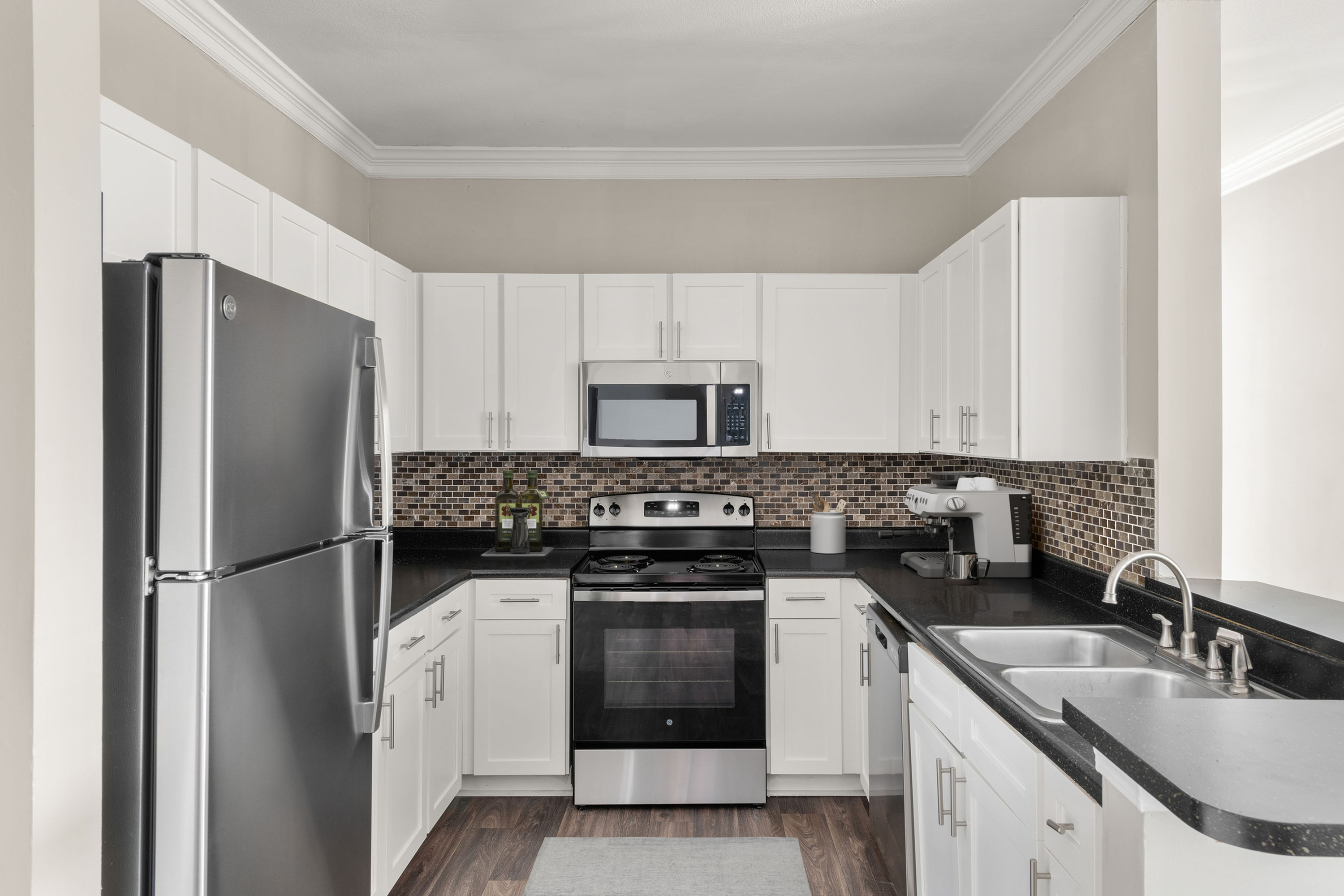 all electric upgraded kitchen