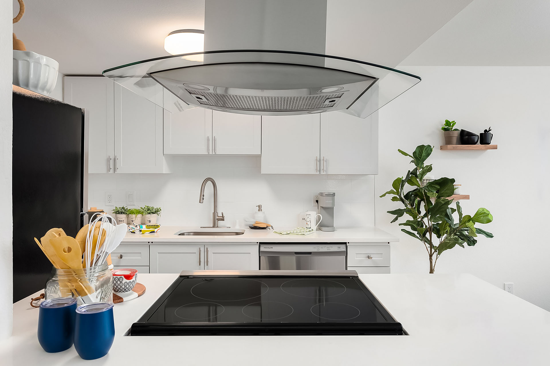 stainless steel appliances