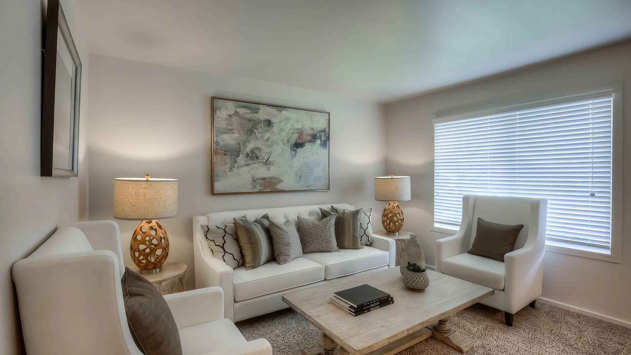 spacious living room