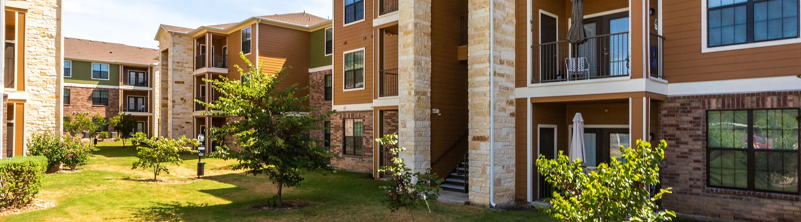 stylish apartment building