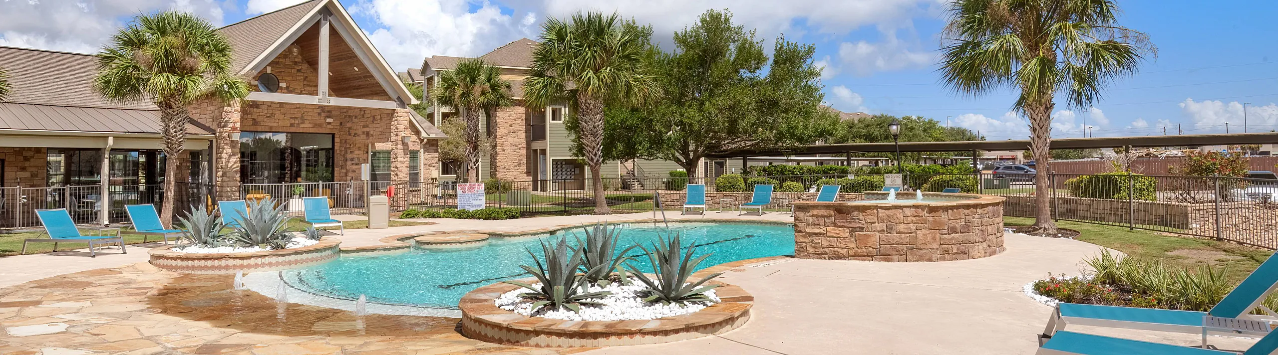 sparkling pool