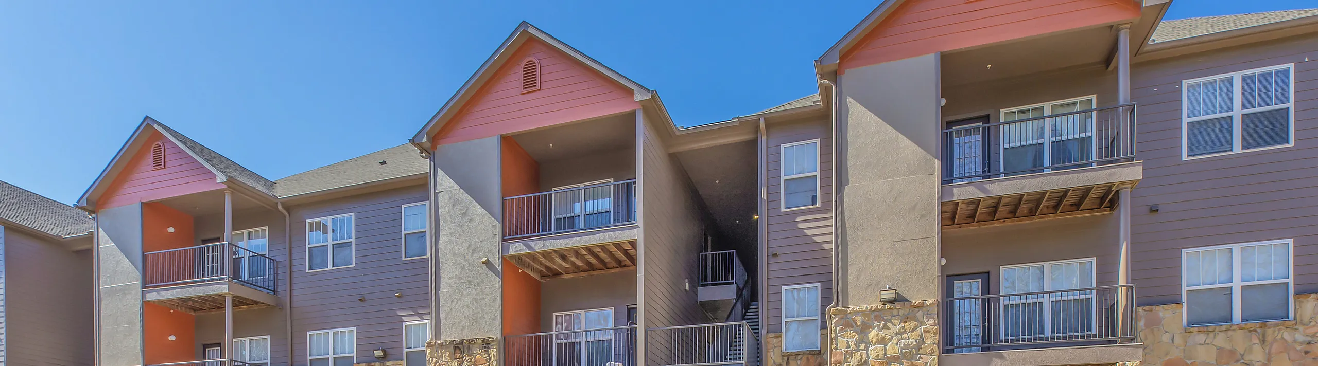 colorful apartment building