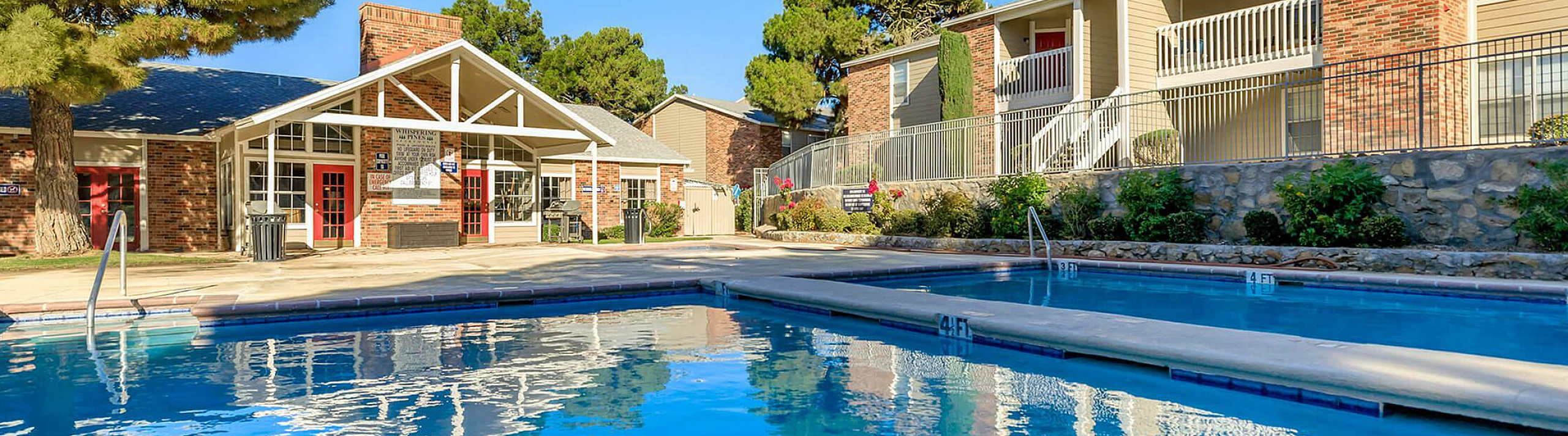 sparkiling pool