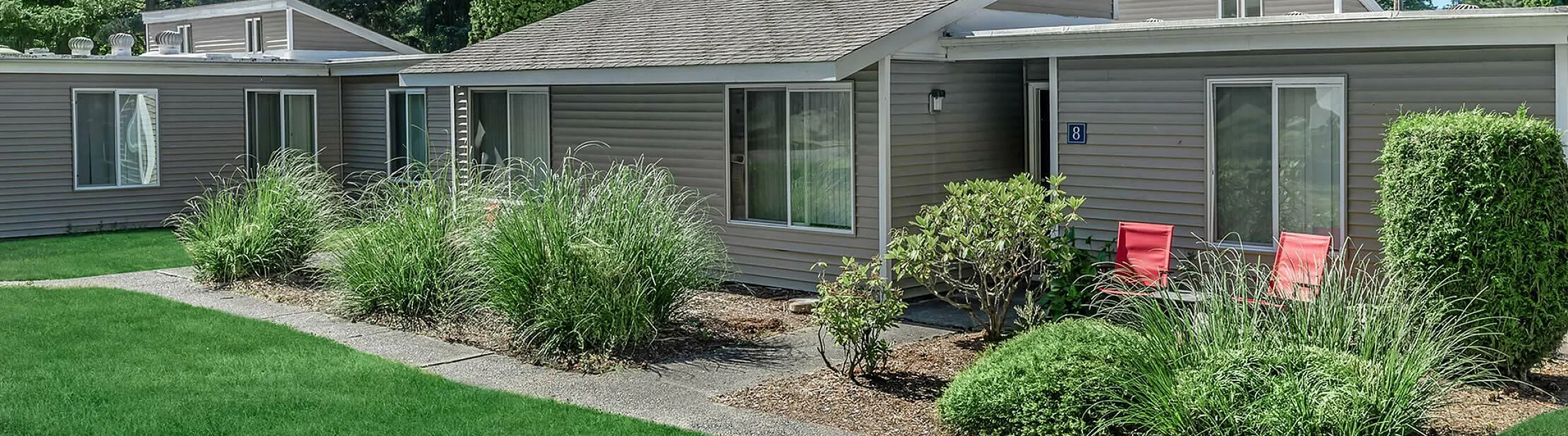 beautiful landscaping