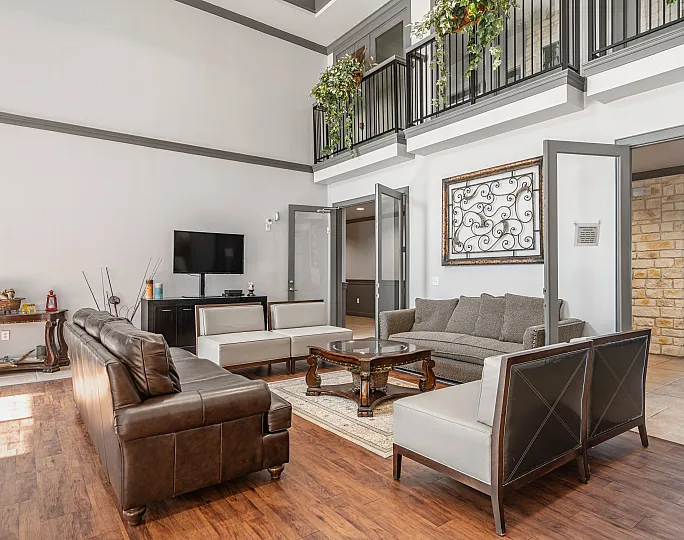 spacious clubhouse