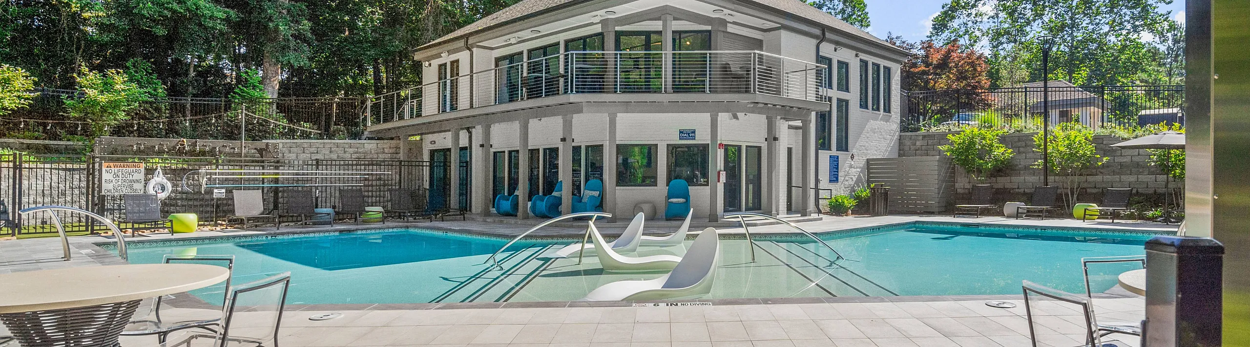 sparkling pool
