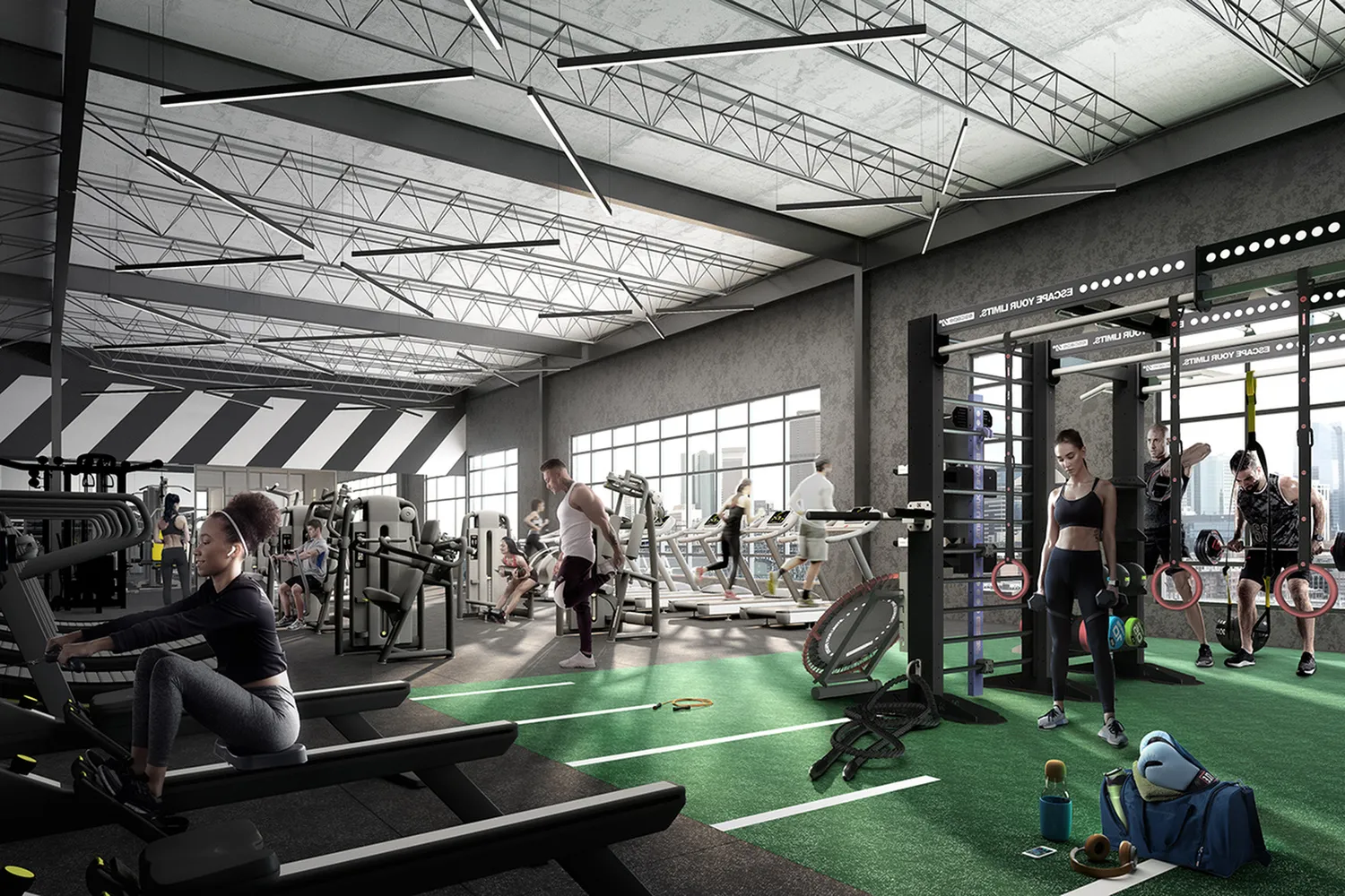 Resident Fitness Center | Apartments Denver, CO | X Denver