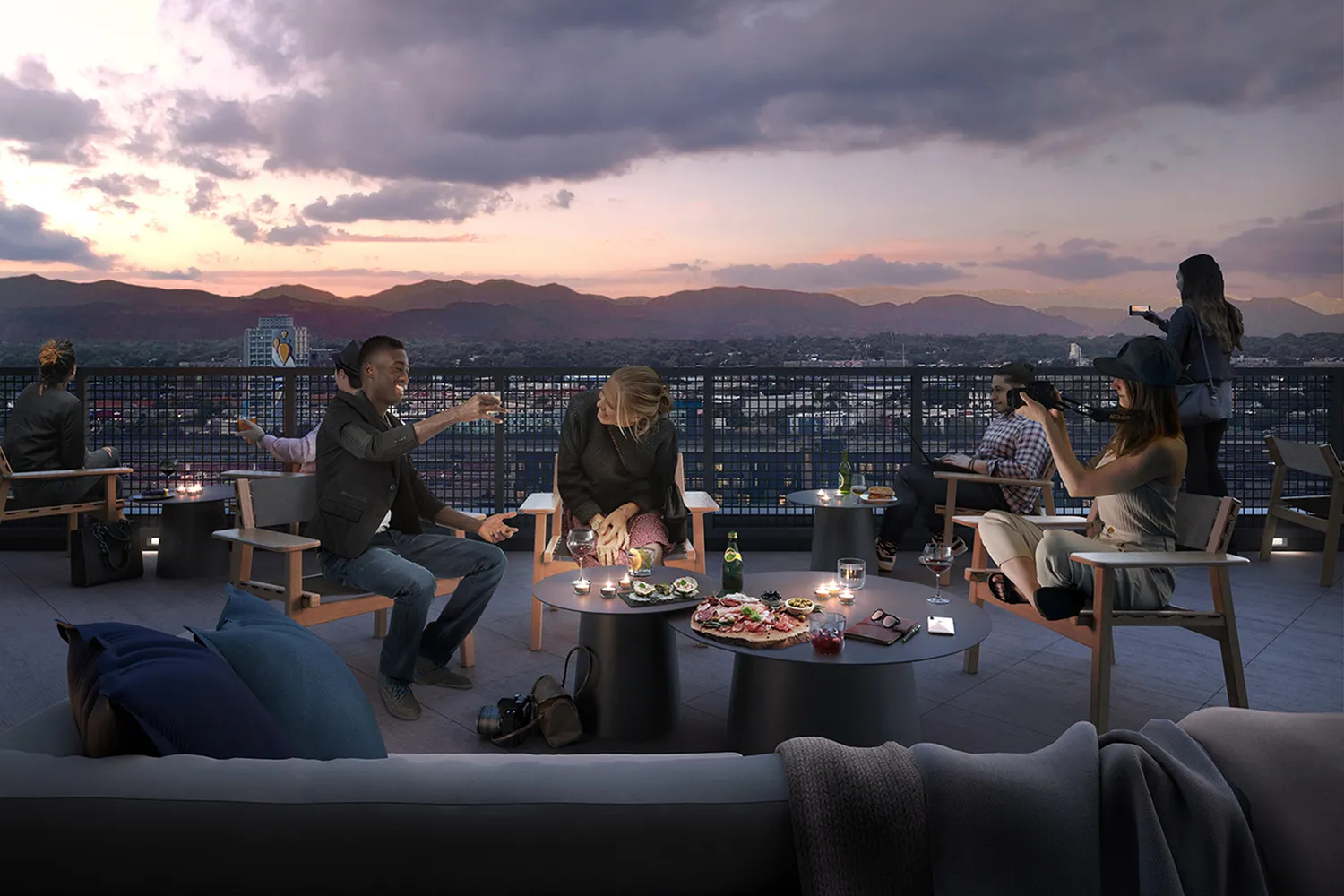 Rooftop Lounge |Apartments Denver, CO | X Denver
