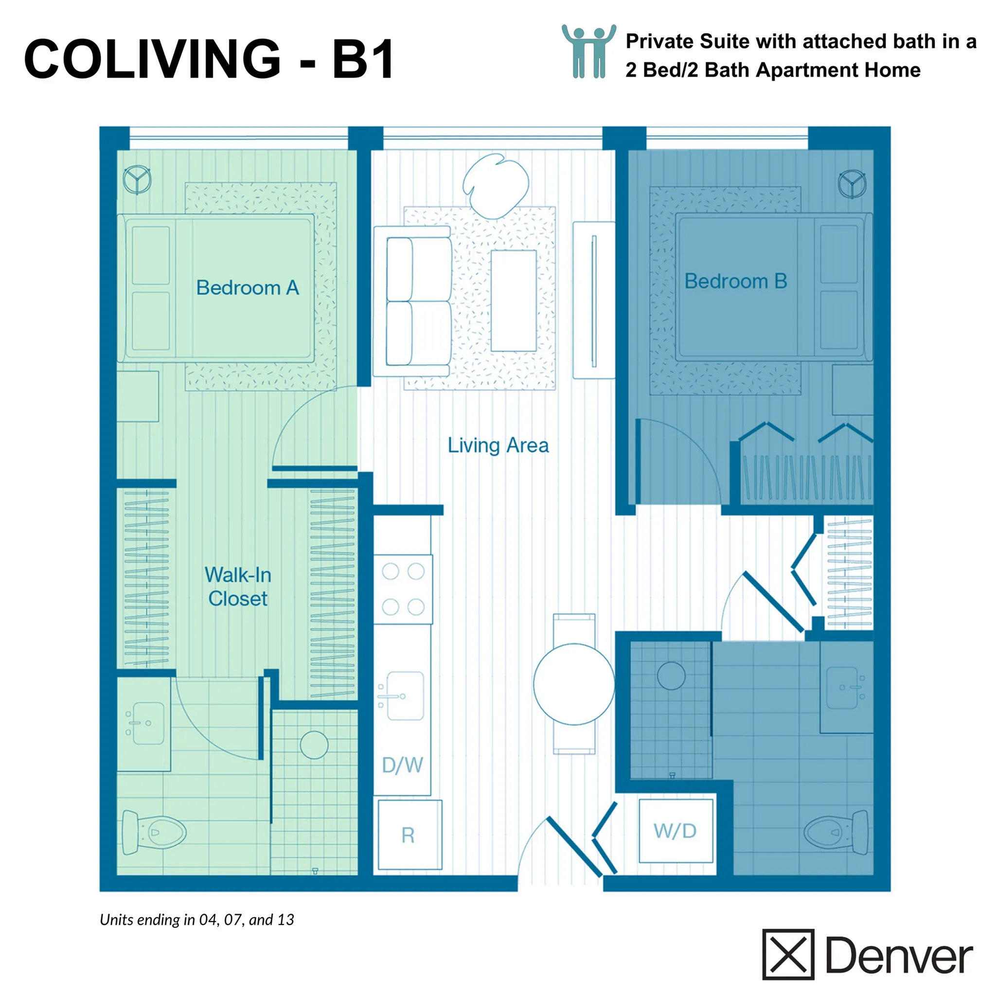 Coliving - Layout B1