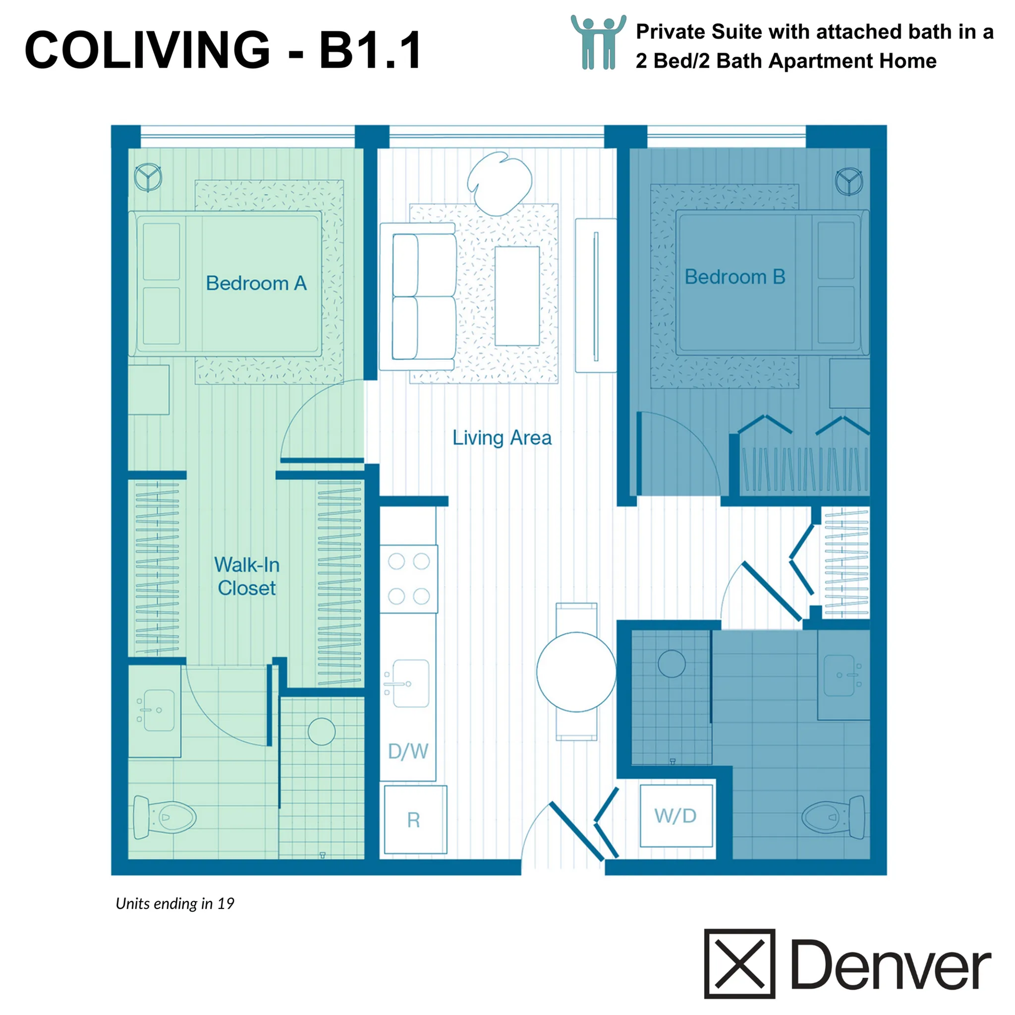Coliving - Layout B1.1