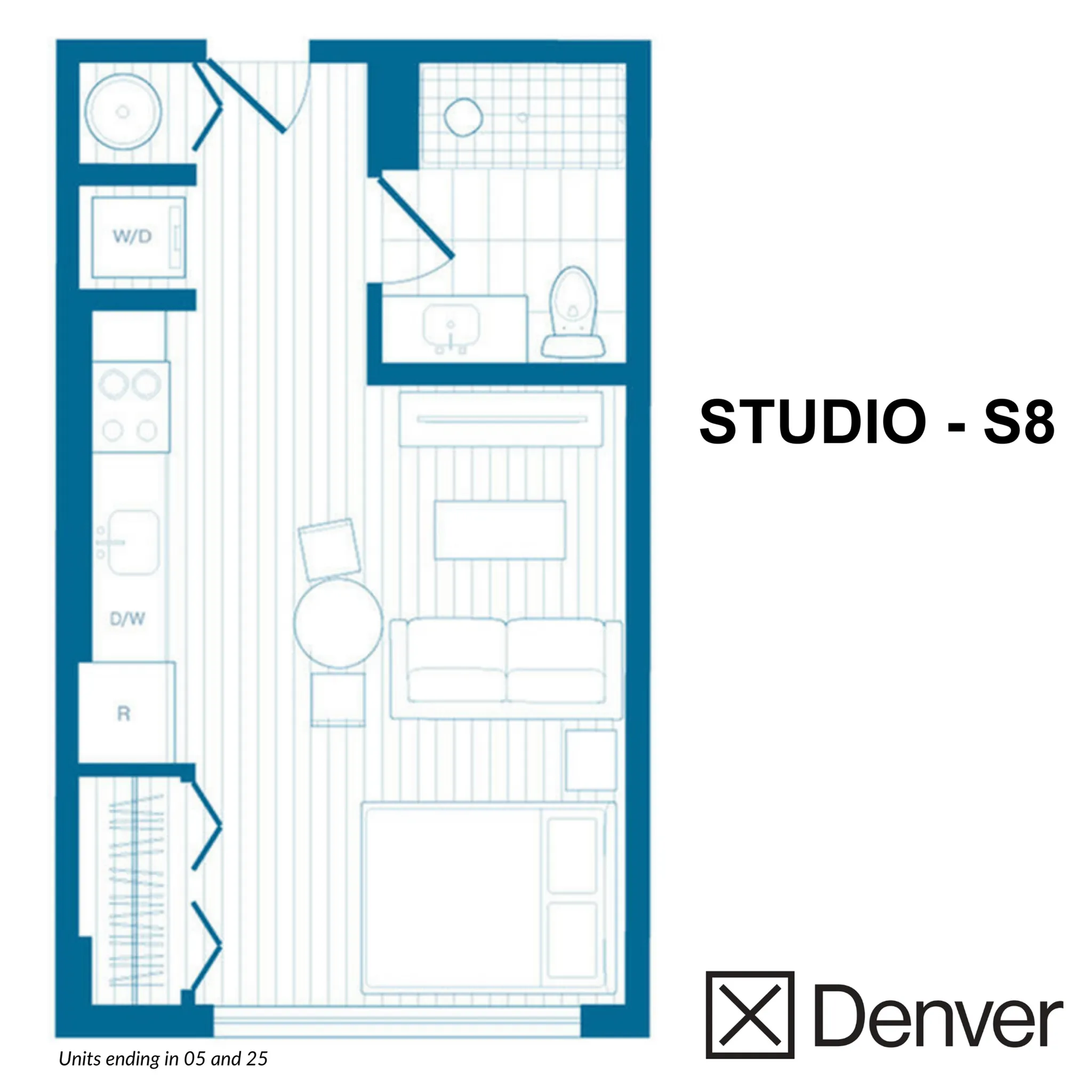 Studio Layout: S8