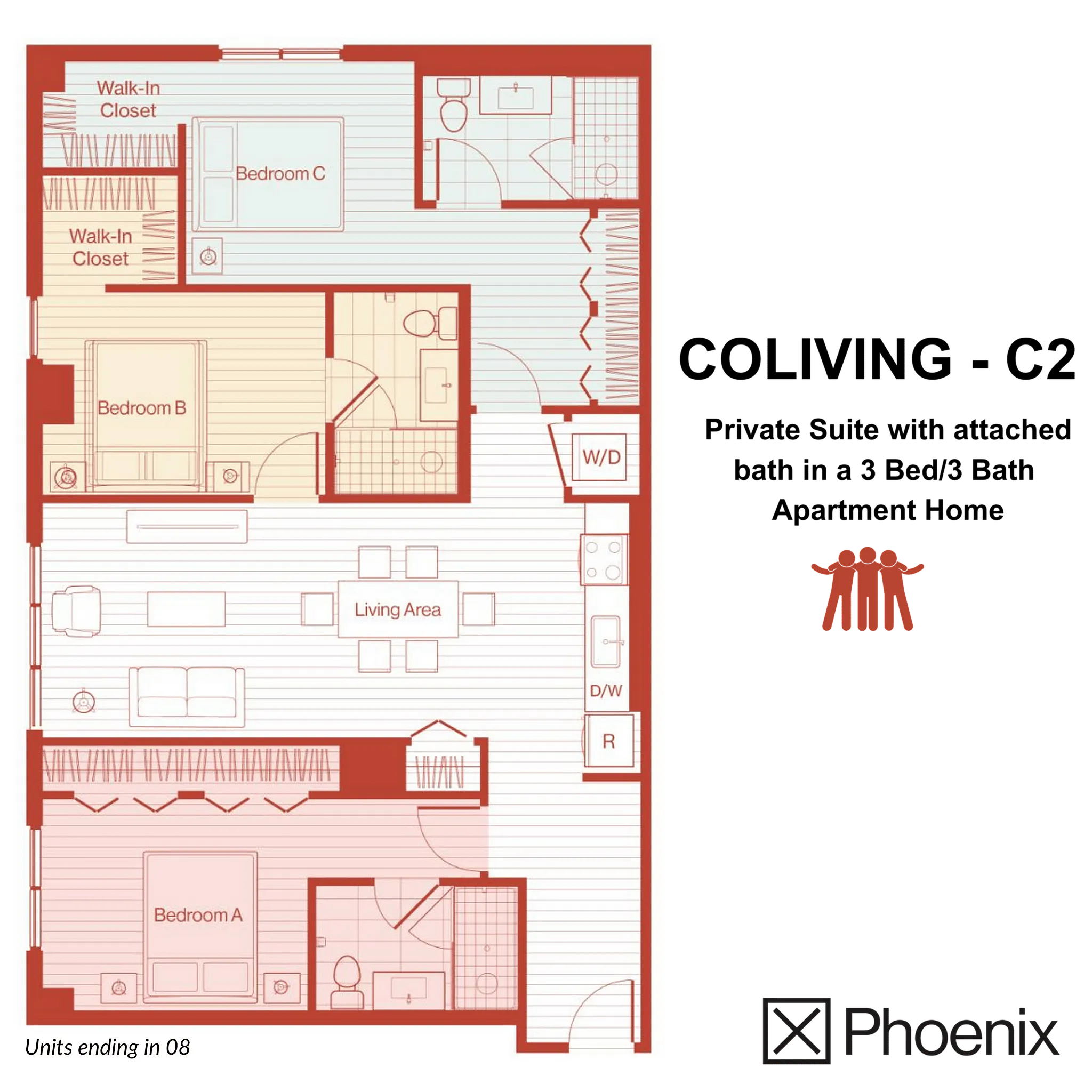 Coliving C2 | X Phoenix | Located in Phoenix, AZ