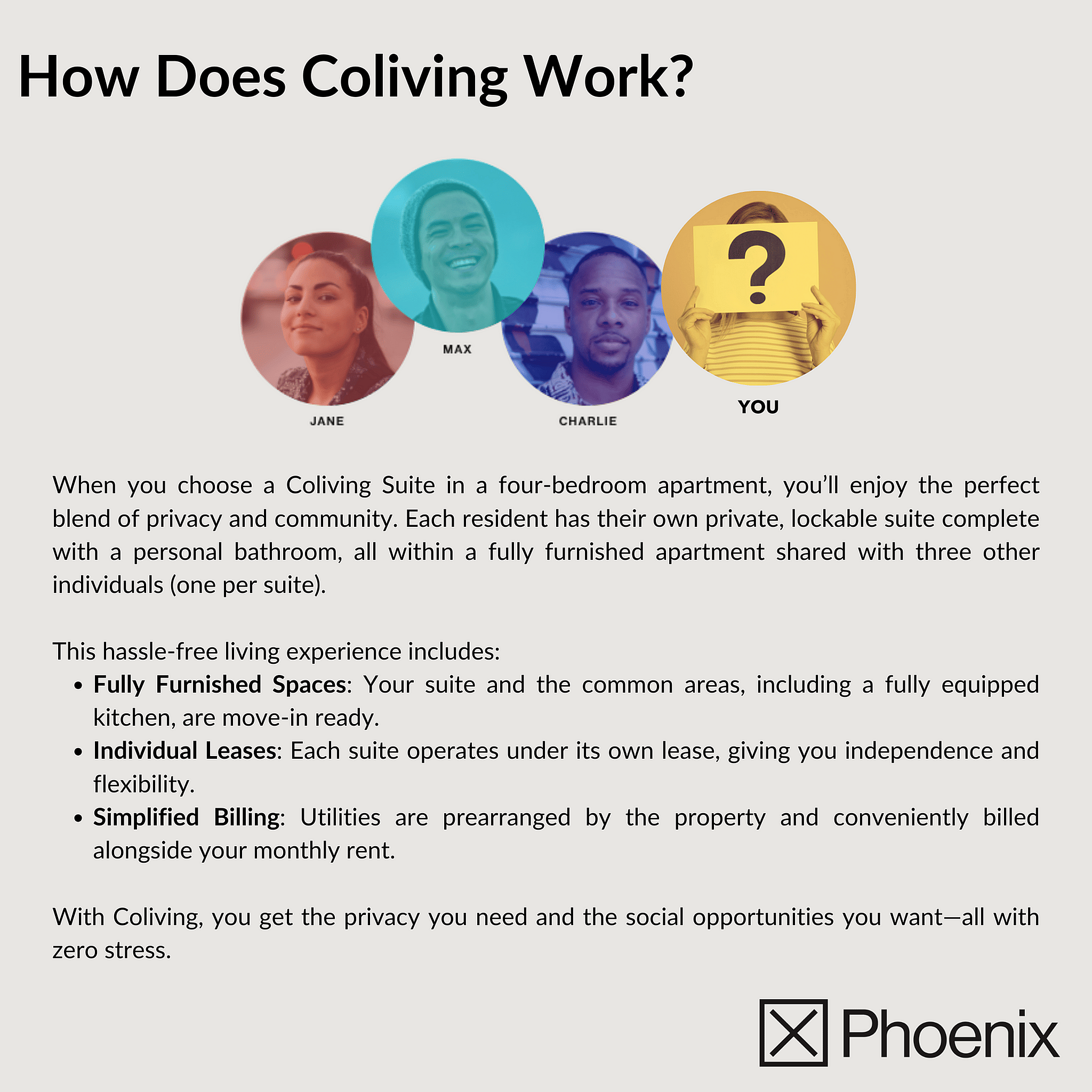 Coliving | X Phoenix | Located in Phoenix, AZ