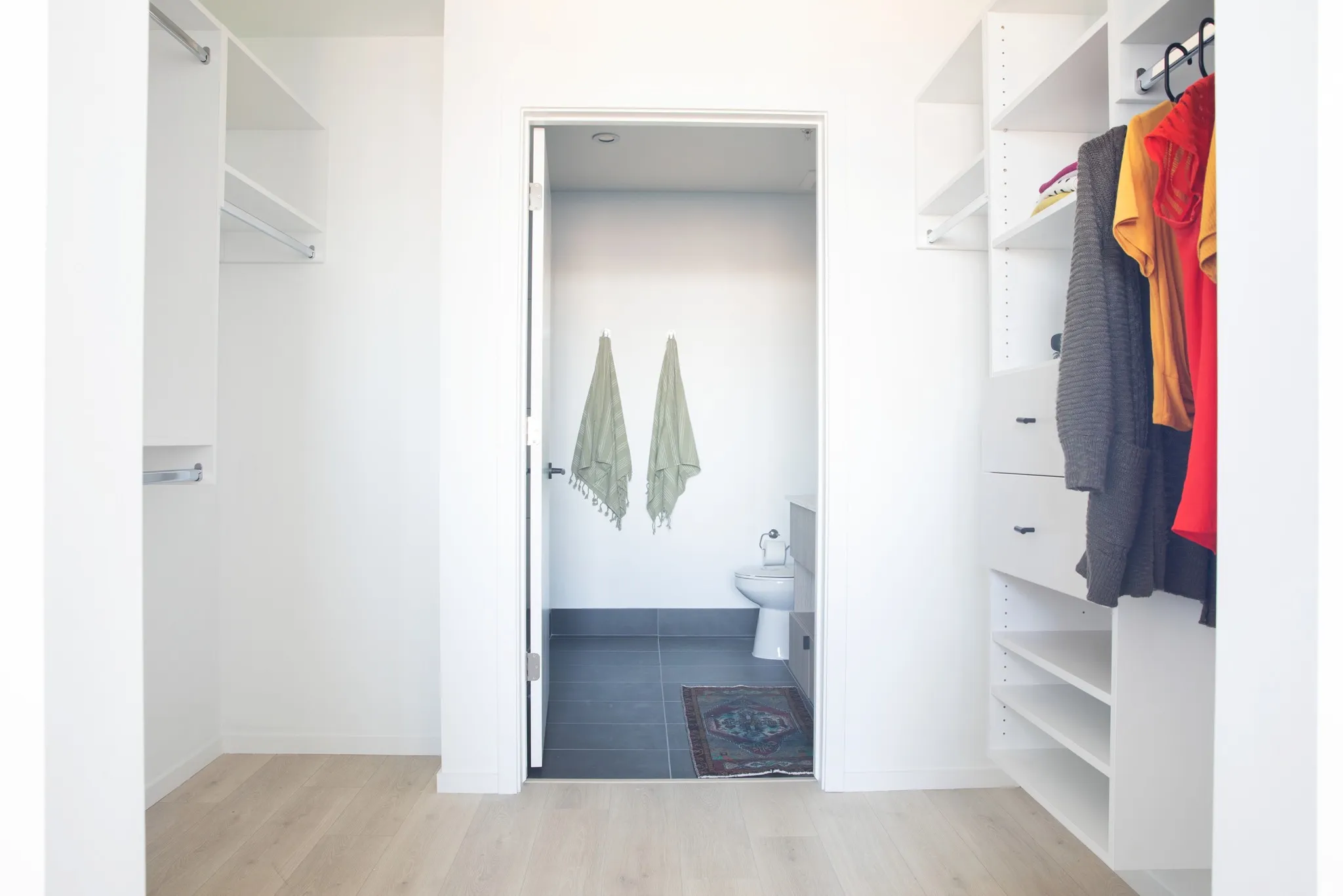 Spacious Closets