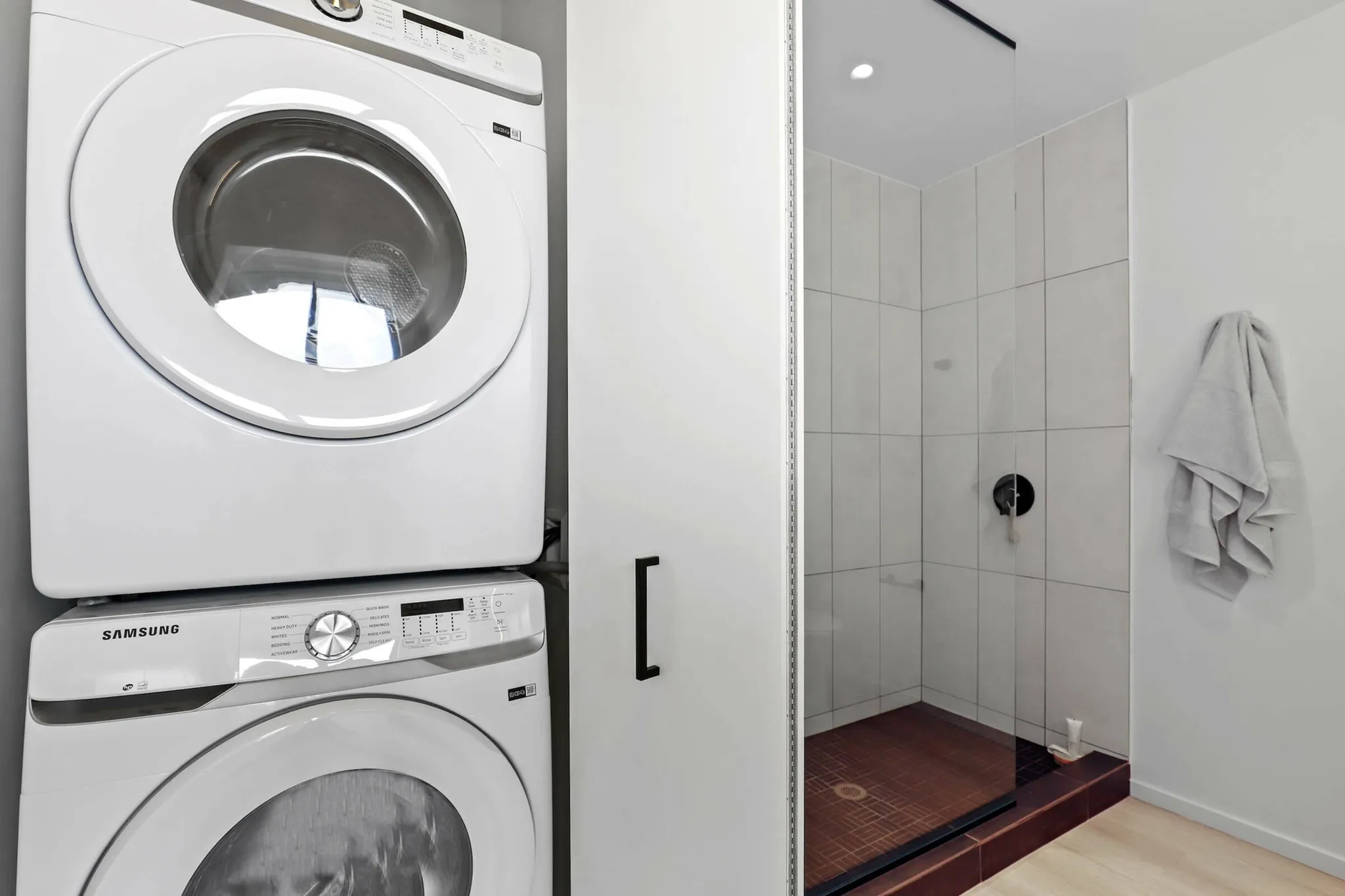 In Suite Washer and Dryer