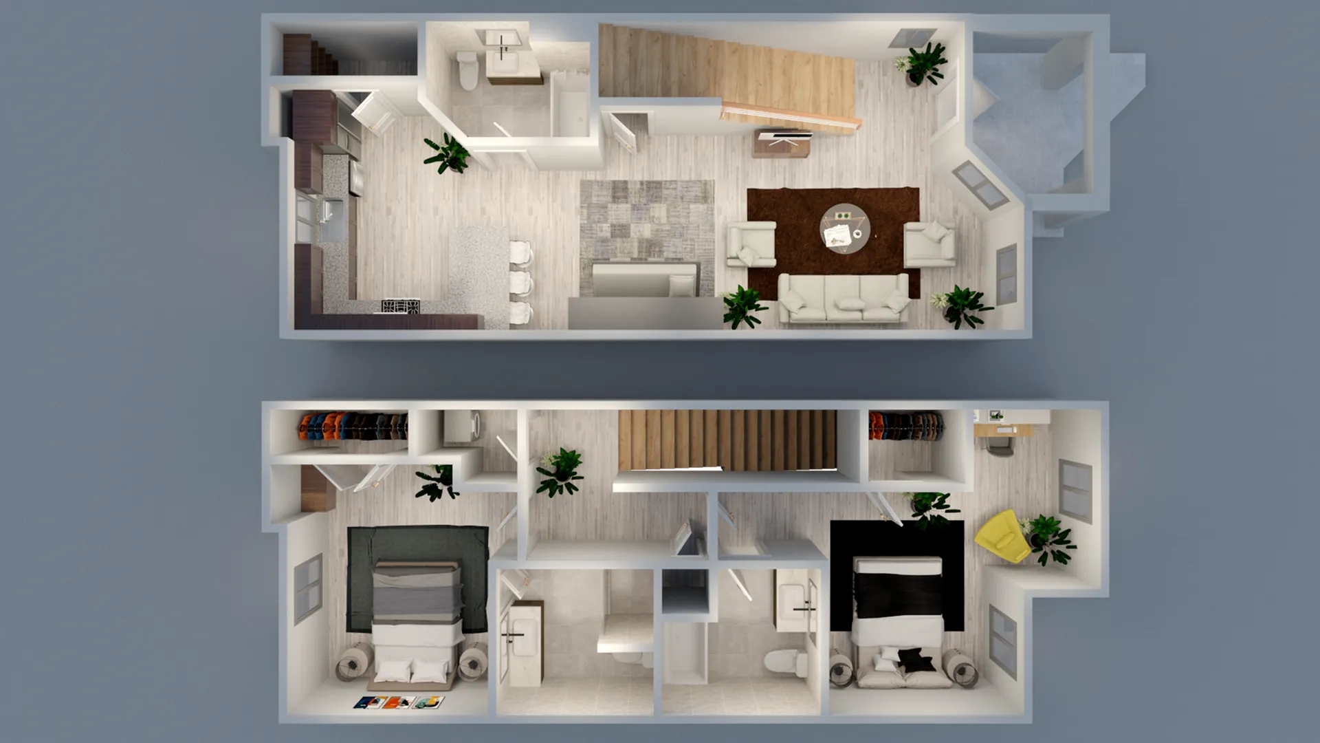 2 Bedroom Townhome