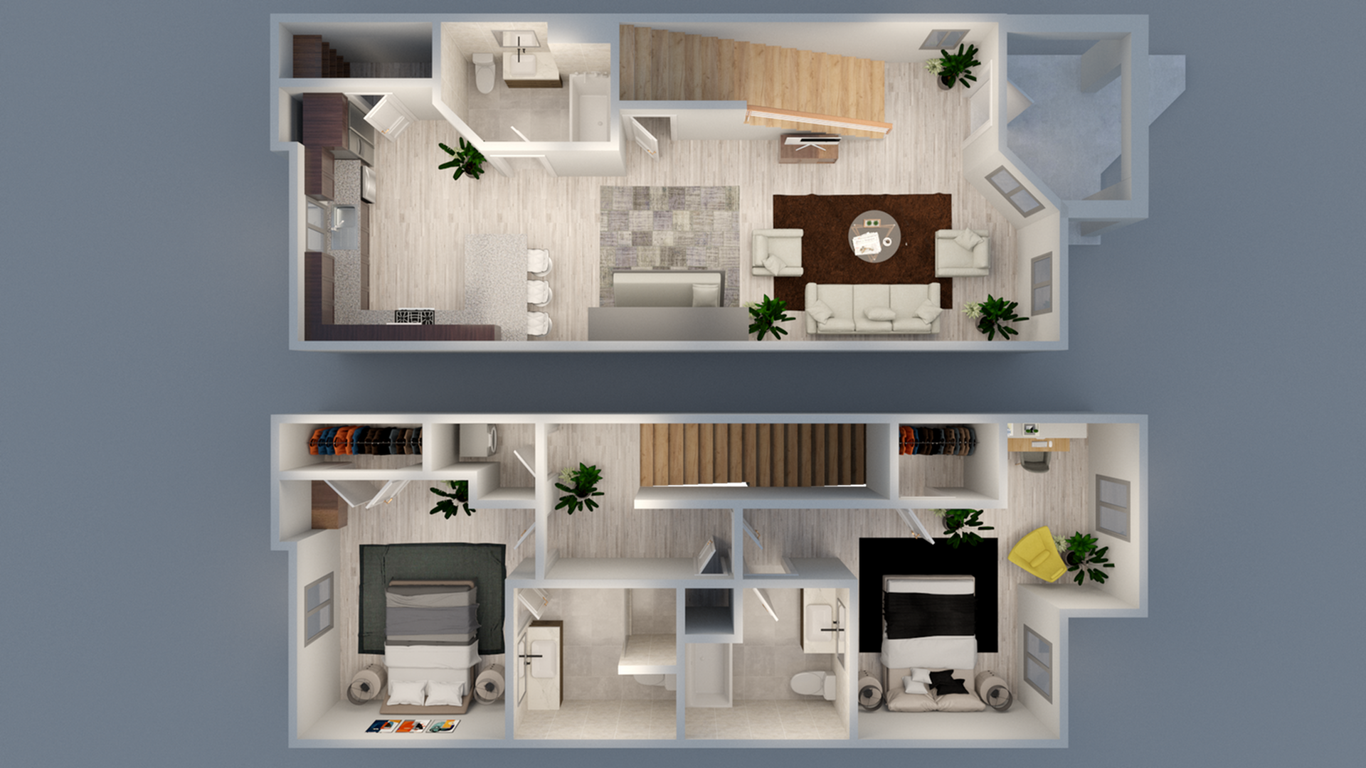 2 Bedroom Townhome