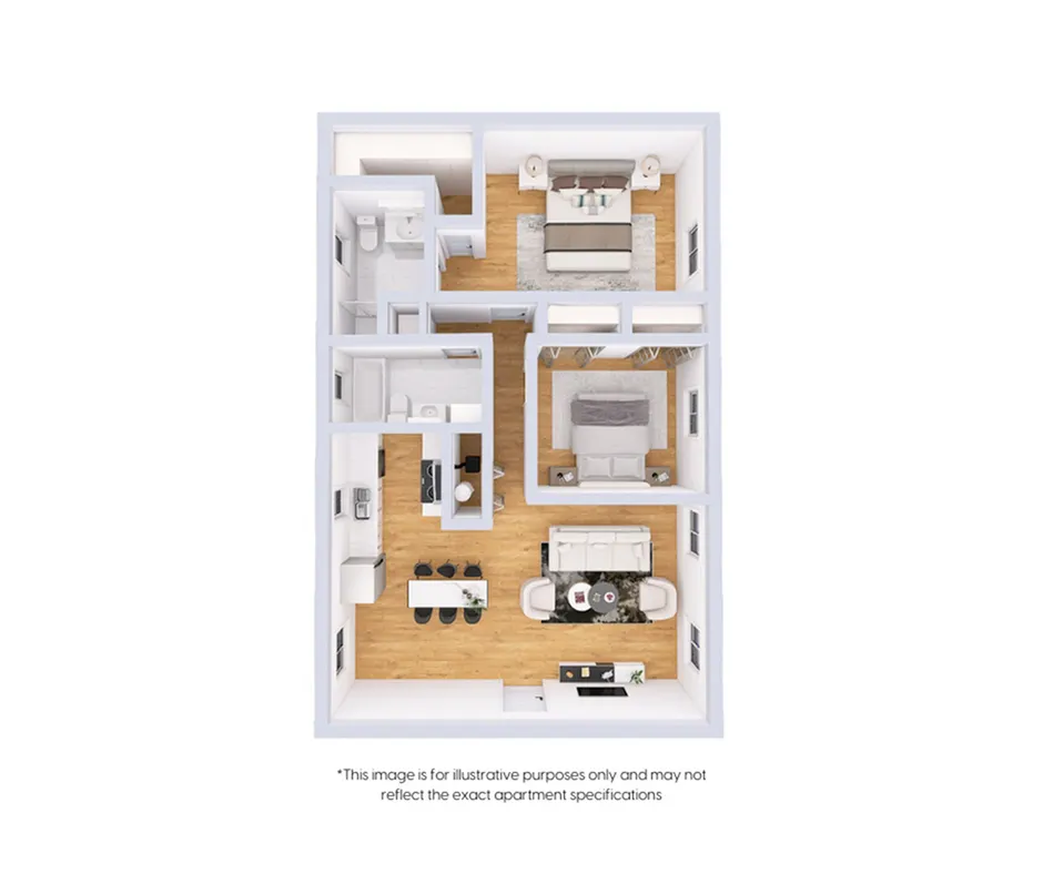 2 Bedroom Apartment