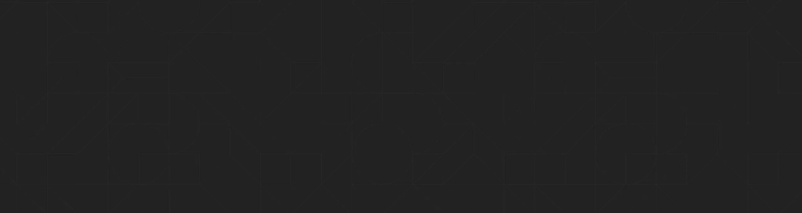 Chic black geometric pattern background with intersecting lines and shapes.