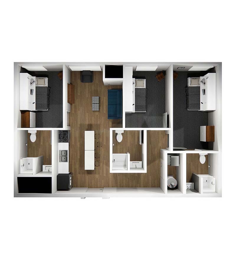 Three Bedroom