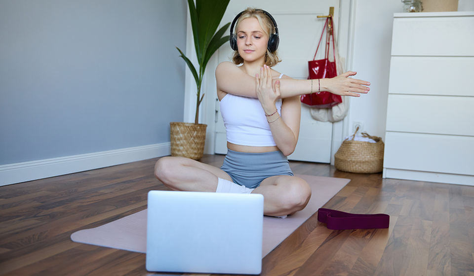 How to make the most of your student accommodation with yoga-image