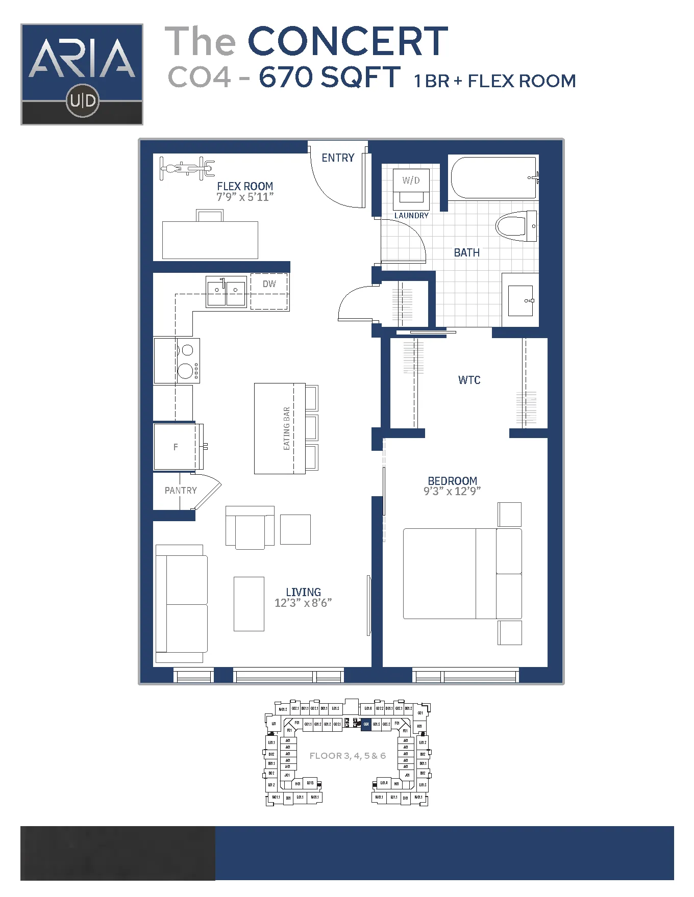 The Concert Floorplan