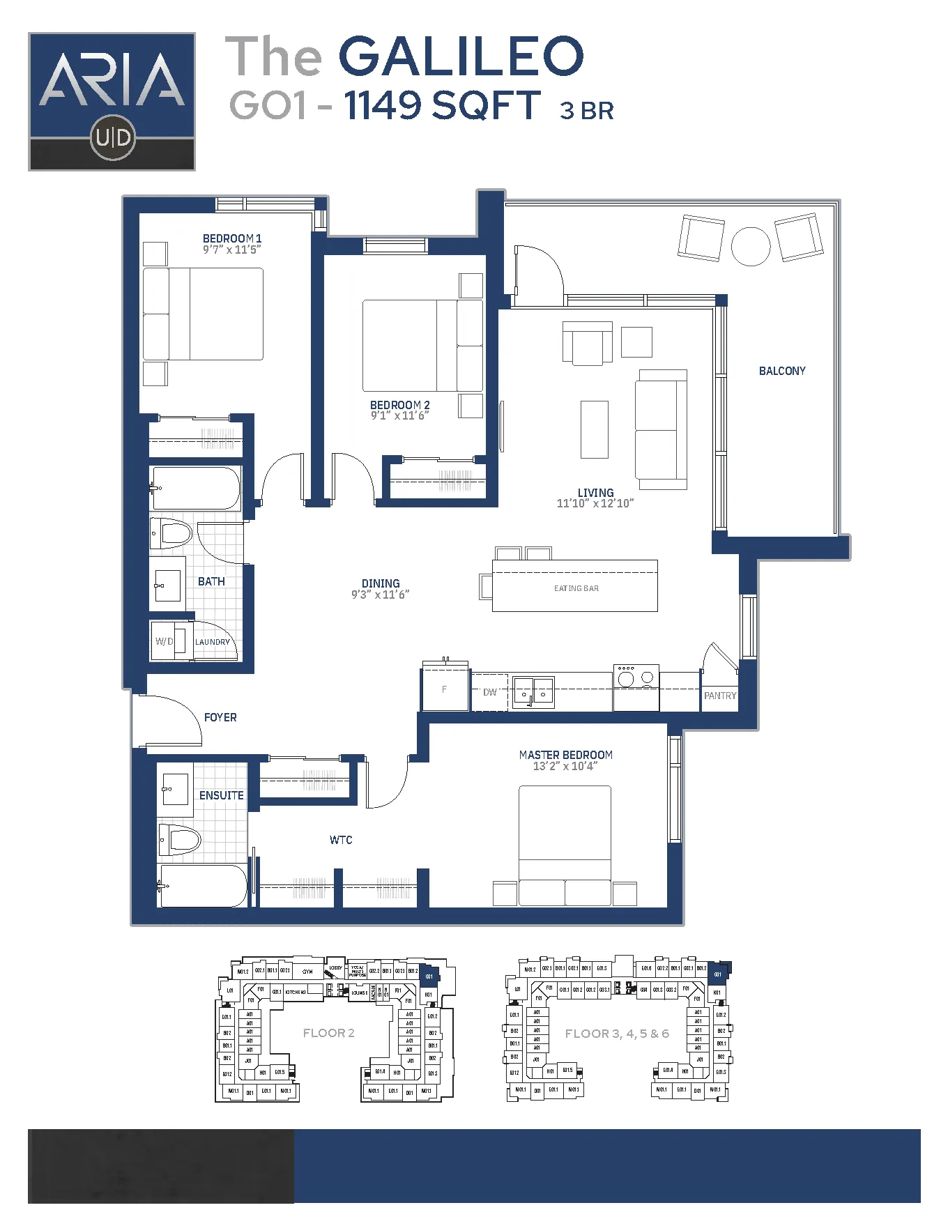 The Galileo Floorplan