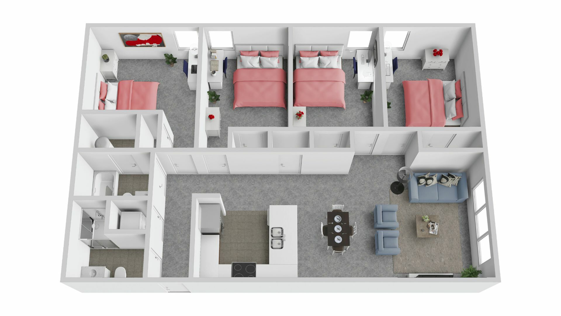 4, and 5Bedroom Apartments For Rent in Thorold, Ontario