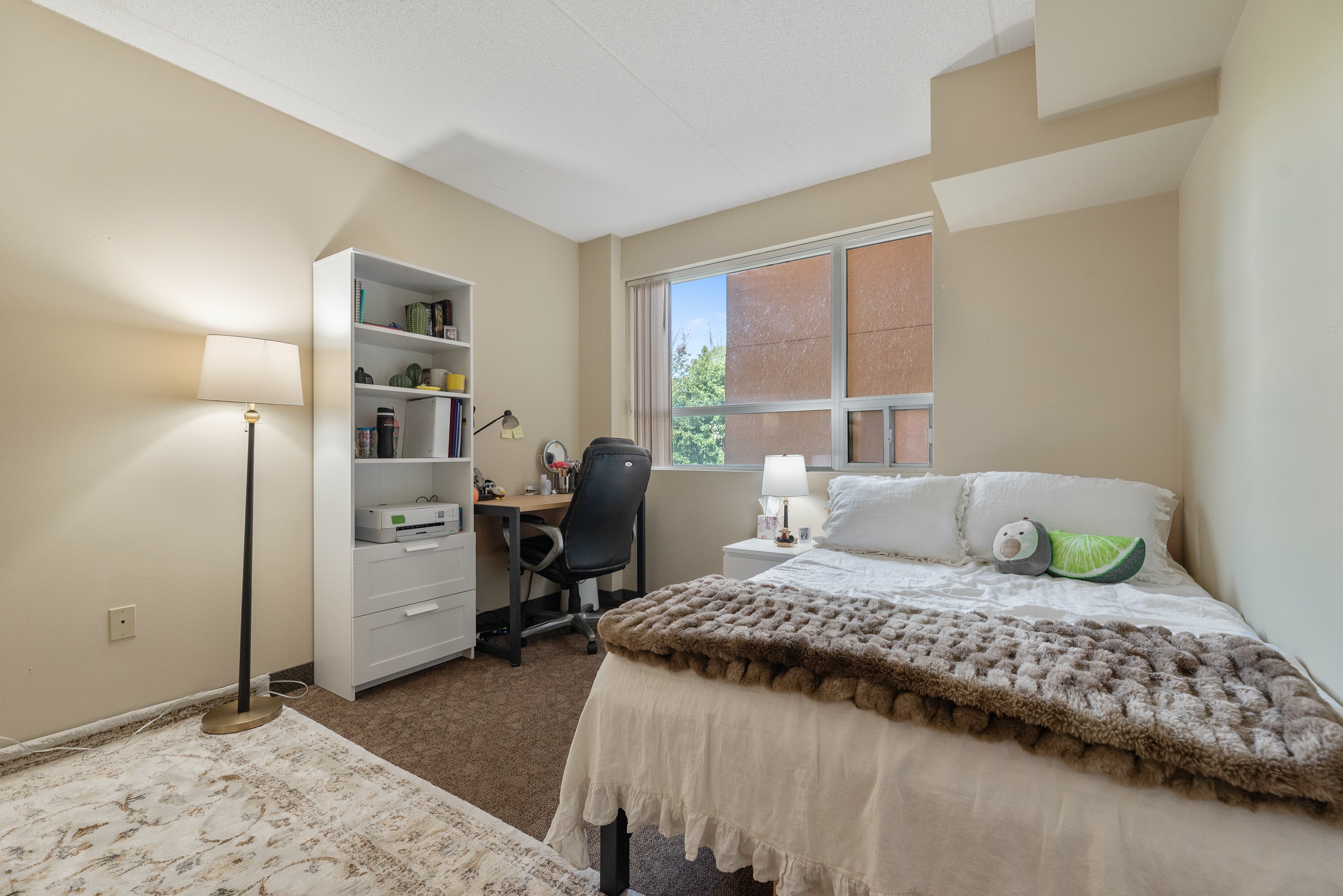 furnished bedroom