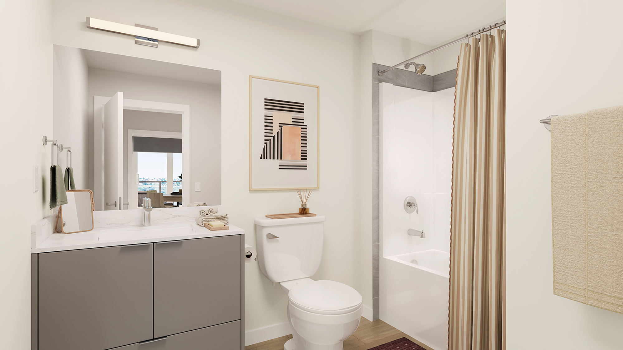 Modern Bathroom Interior