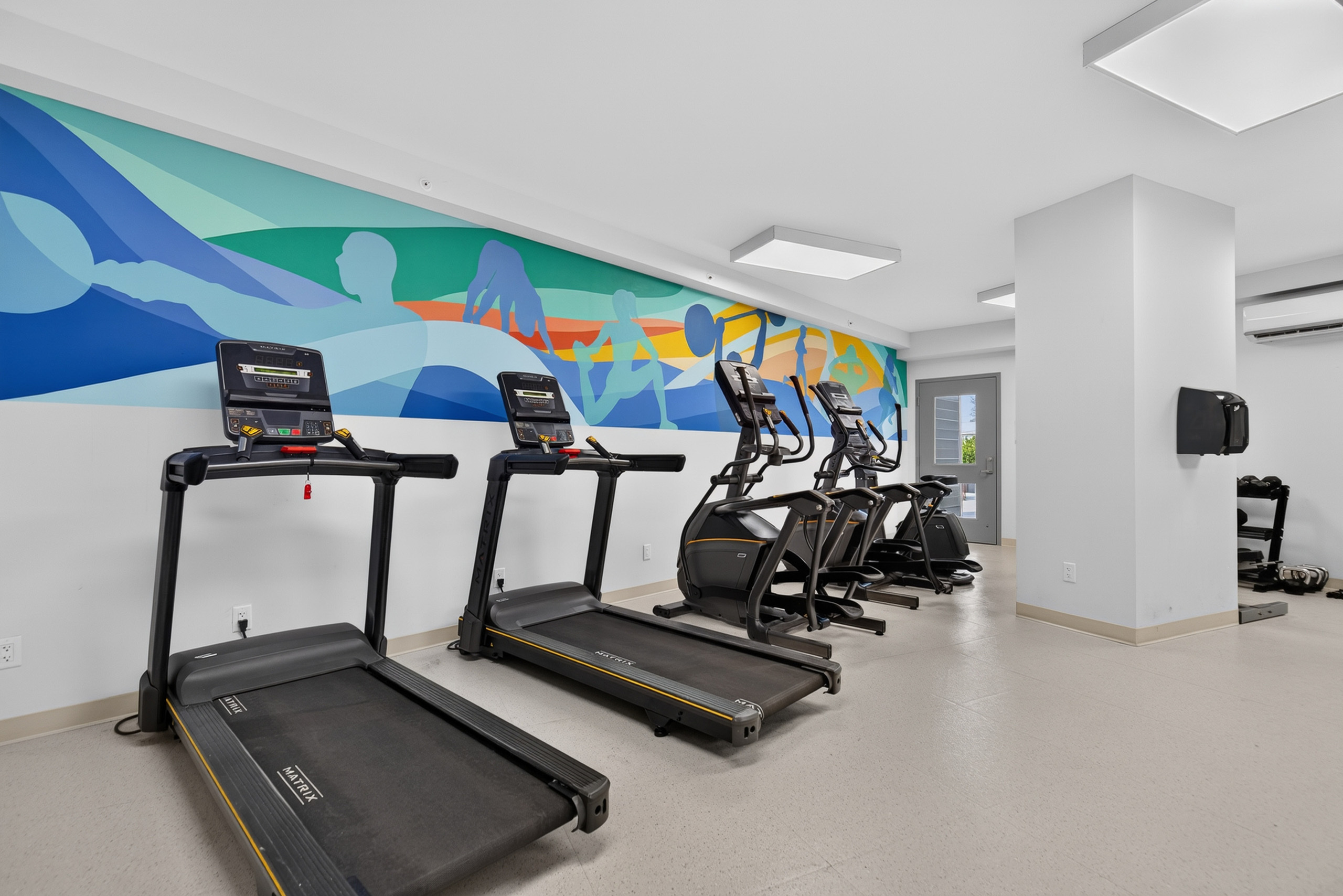Fitness Center with Equipment