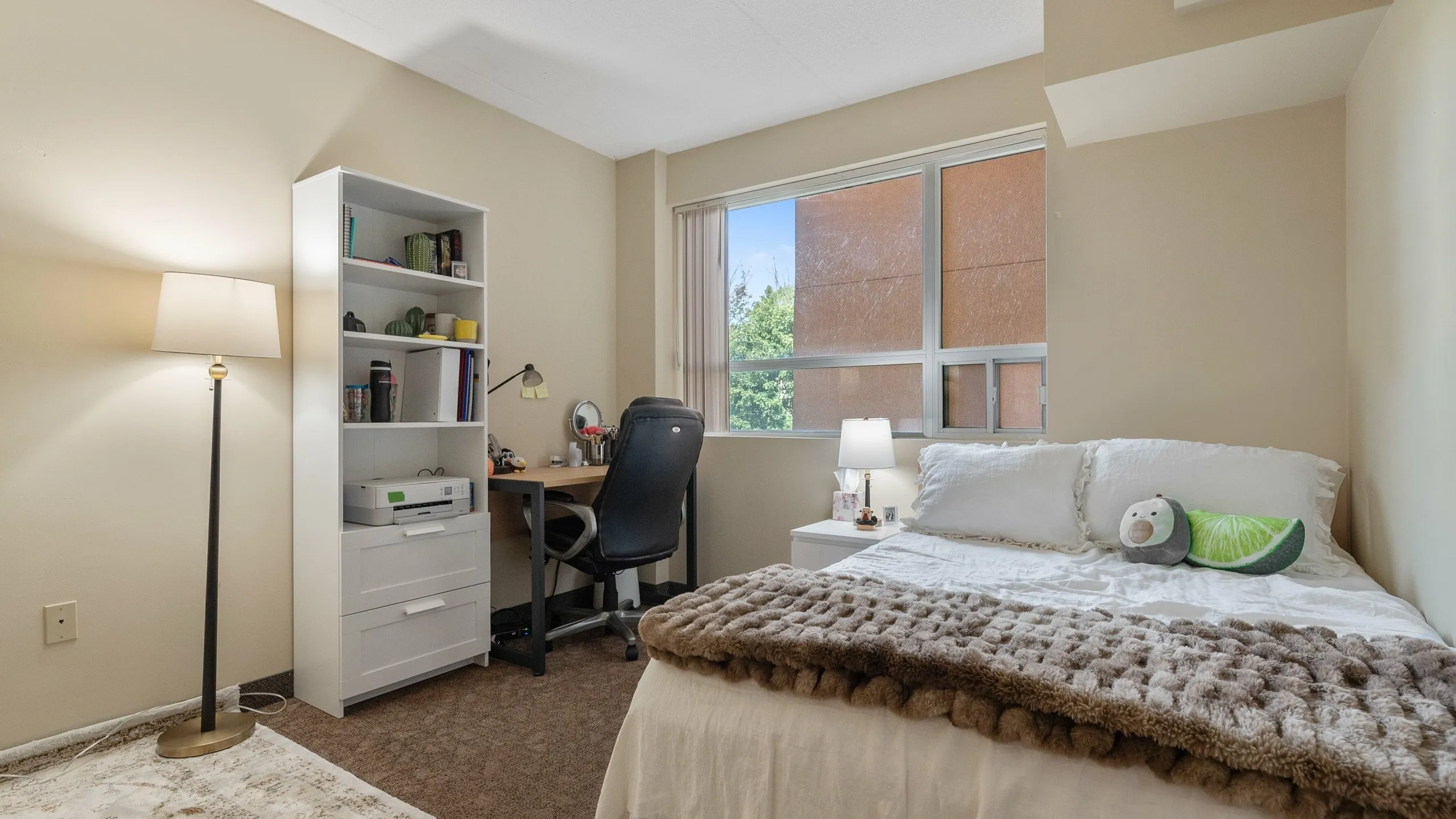 furnished bedroom