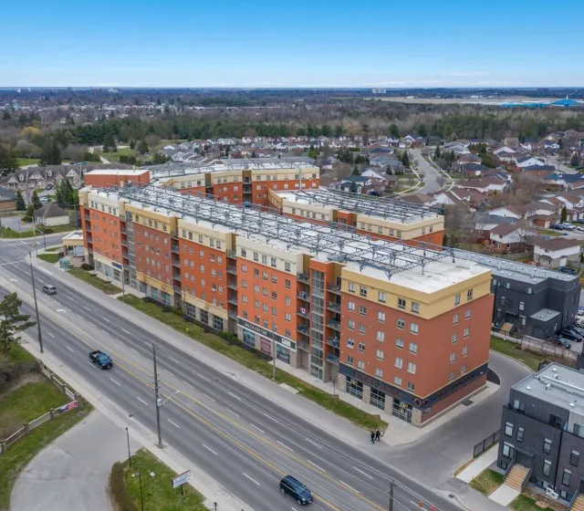 exterior aerial view of building