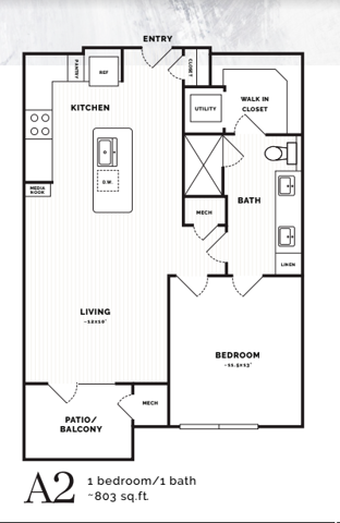 A2 Floor Plan
