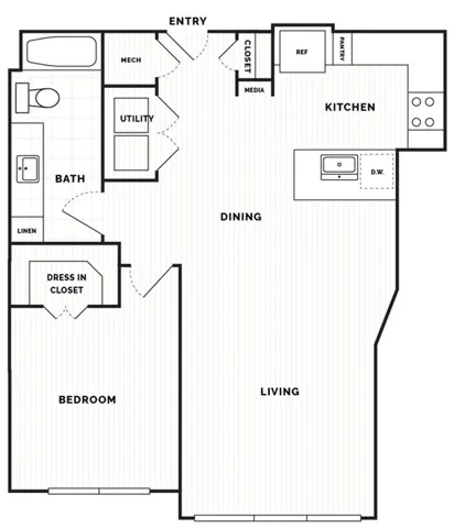Trolley B Floor Plan