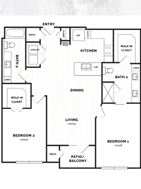 C1 Floor Plan