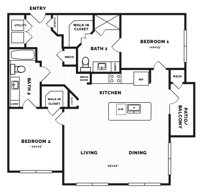 C3 Floor Plan