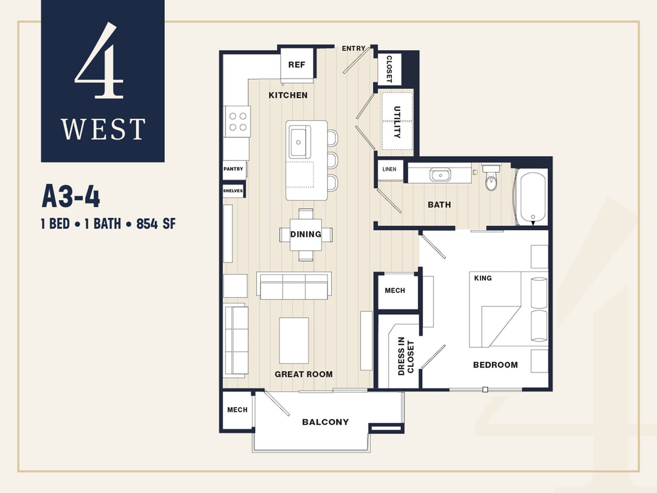 Studio - 2 Bed Apartments - Check Availability | 4 West