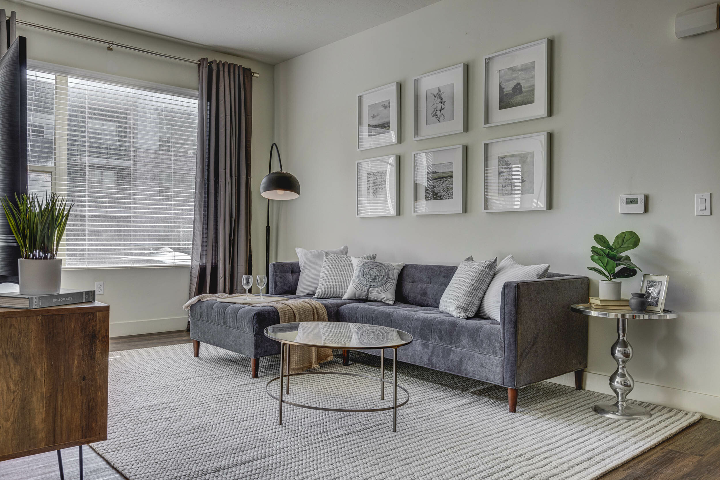 Spacious 1-3 bedroom apartments with modern finishes at Eaglewood Lofts