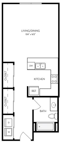 Hudson Unit Floorplan