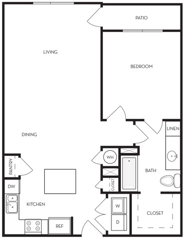 Merritt Unit Floorplan
