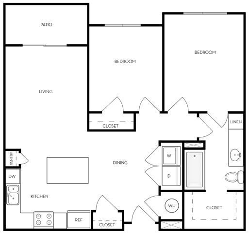 Lincoln Unit Floorplan