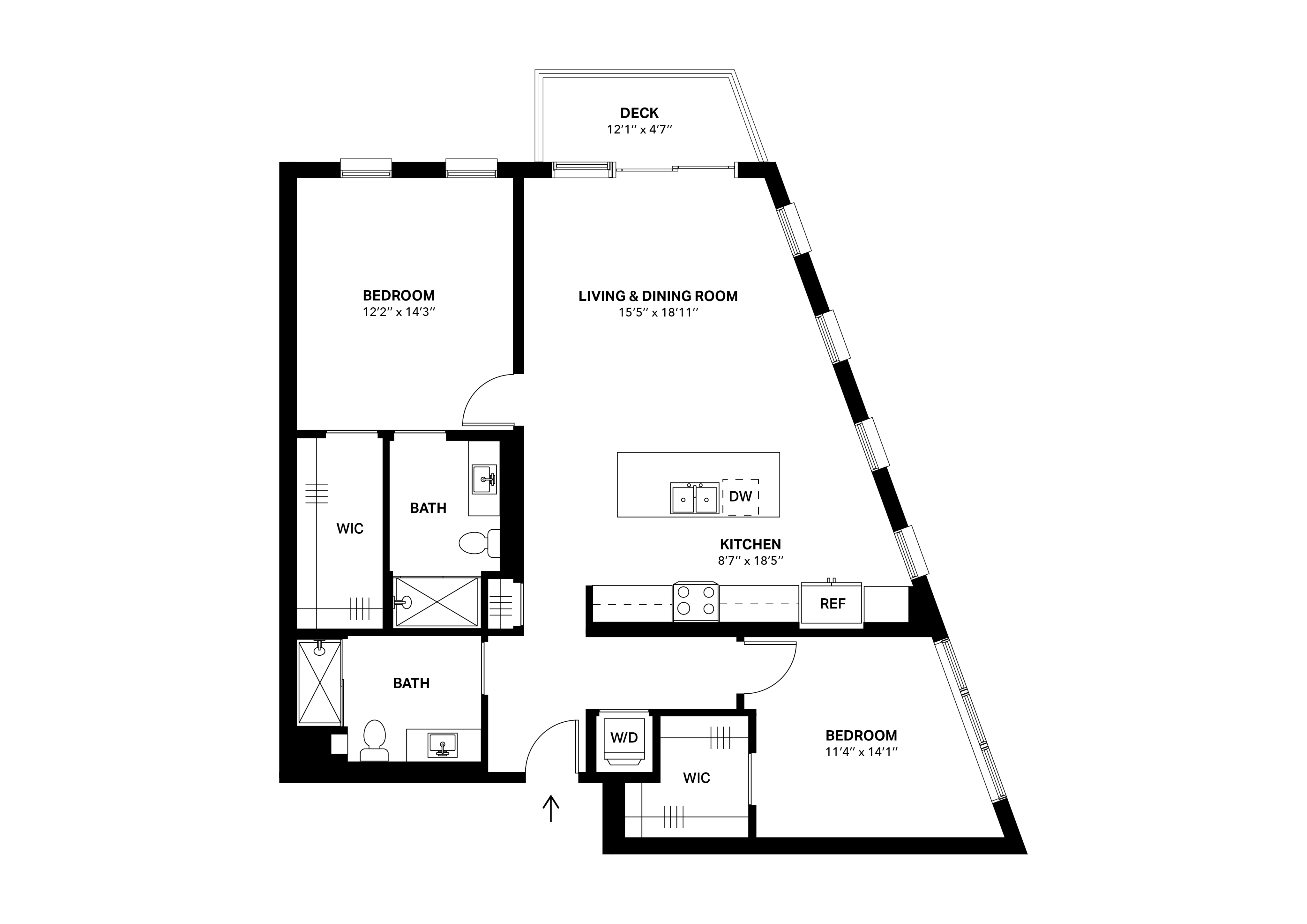 Luna 2D (Penthouse) 2x2 View 1